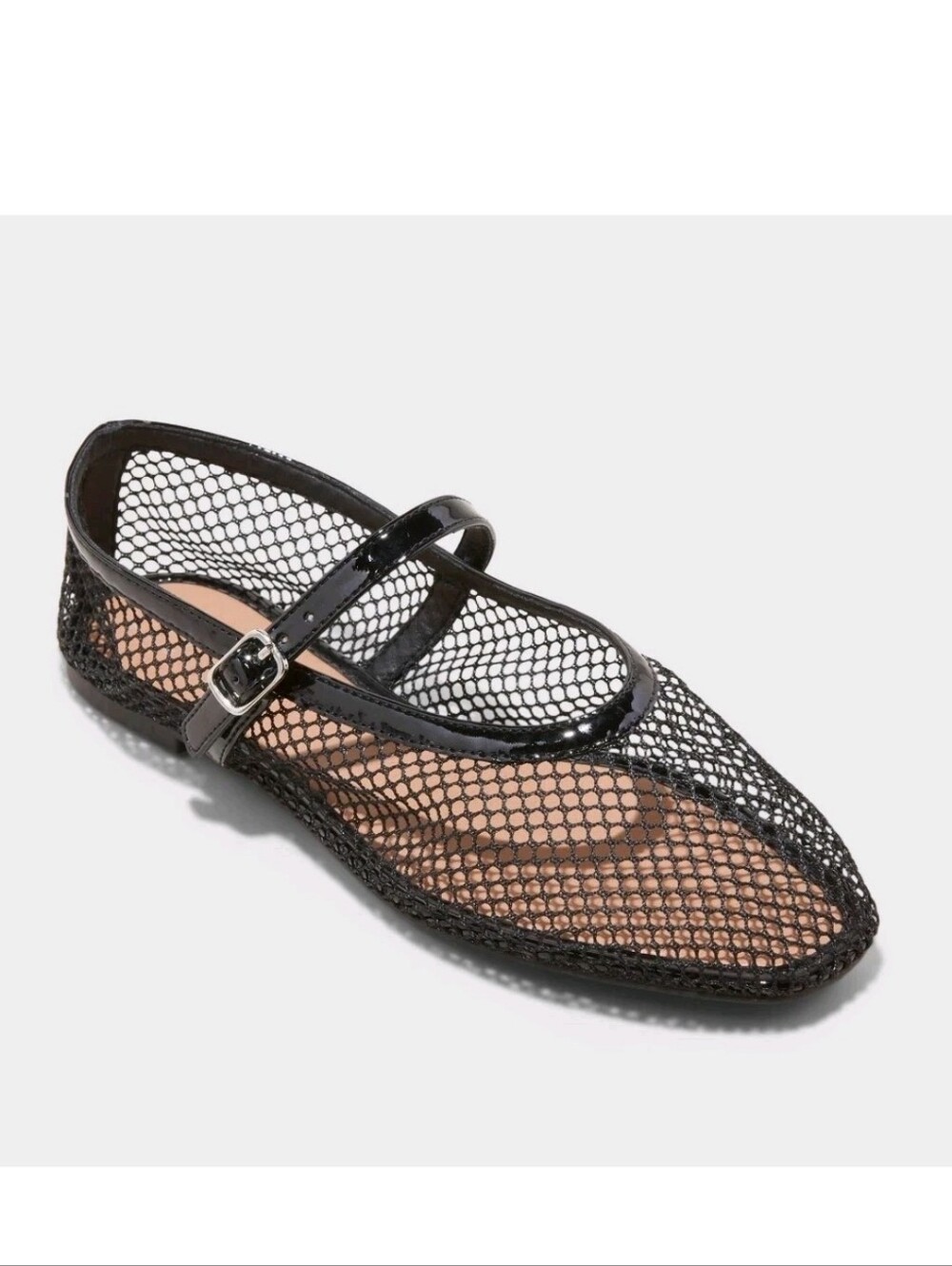 Women's Issa Mesh Mary Jane Ballet Flats A New Day Size 10